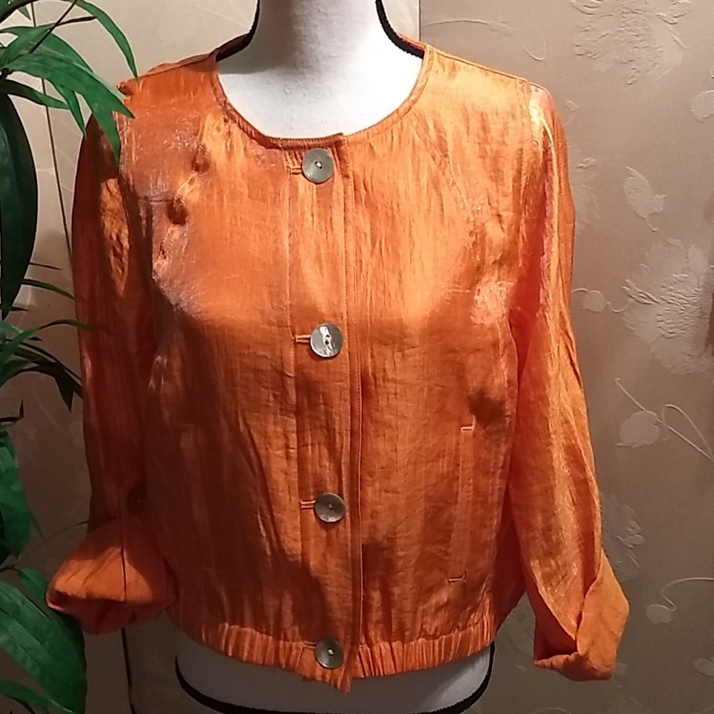 Ruby Rd. orange jacket